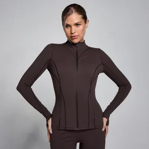 MP Women's SculptForm Zip Through Jacket - Cocoa - Size S