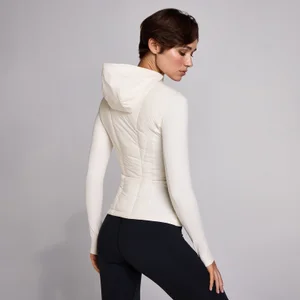MP Women's SculptForm Hybrid Jacket - Pearl - Size S