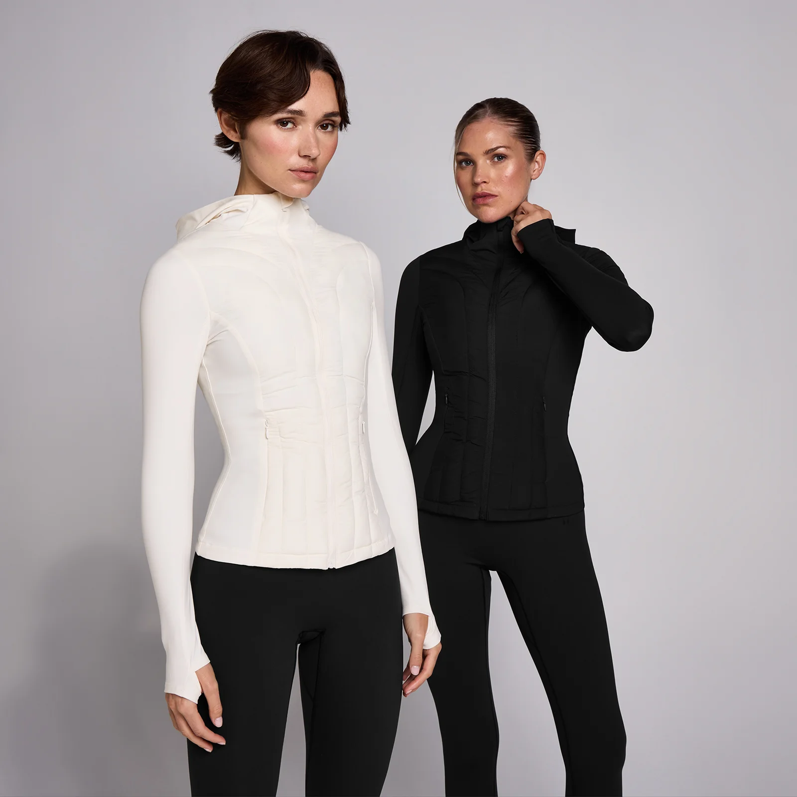 MP Women's SculptForm Hybrid Jacket - Pearl - S Image 5