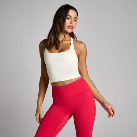 MP Women's Tempo Strappy Racerback Vest - Vanilla