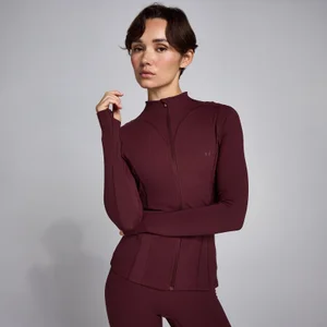 MP Women's SculptForm Zip Through Jacket - Deep Berry - Size M