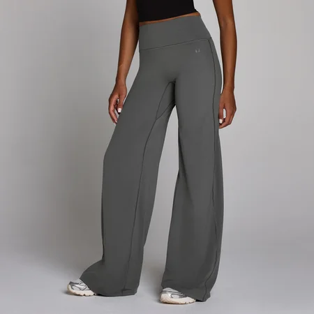 MP Women's Tempo Tall Wide Leg Leggings - Dark Grey