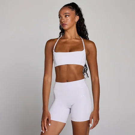 MP Women's Training Open Back Bra - Chalk Dust