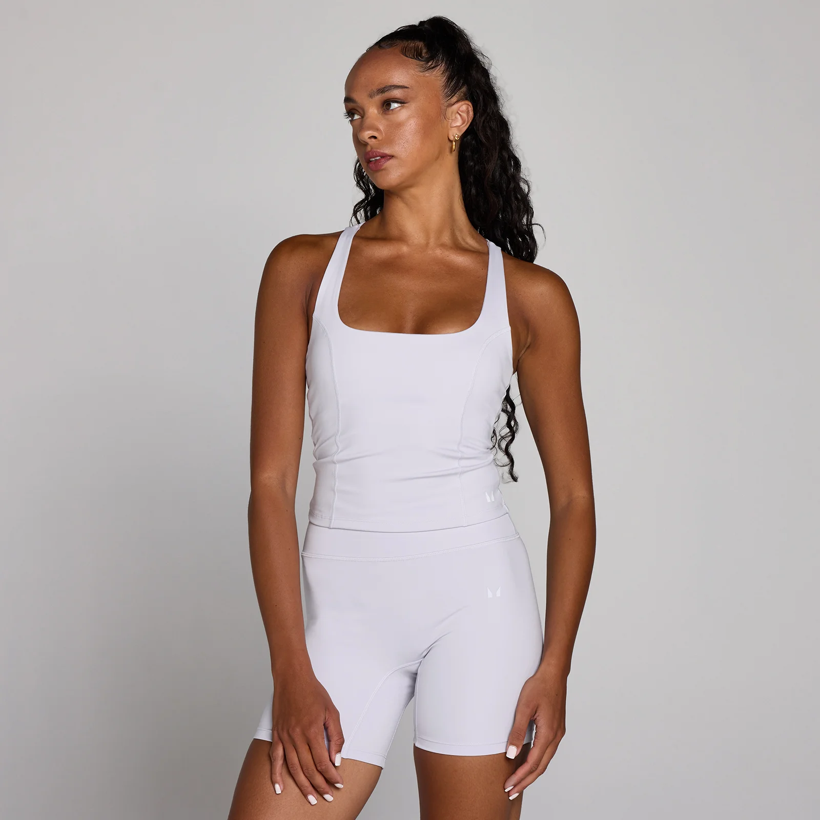 MP Women's Training Racer Back Vest - Chalk Dust - S Image 1