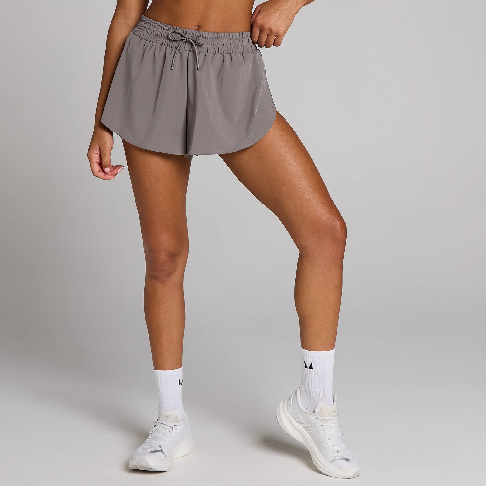 MP Women's Woven Floaty Short - Dark Truffle - S Image 1
