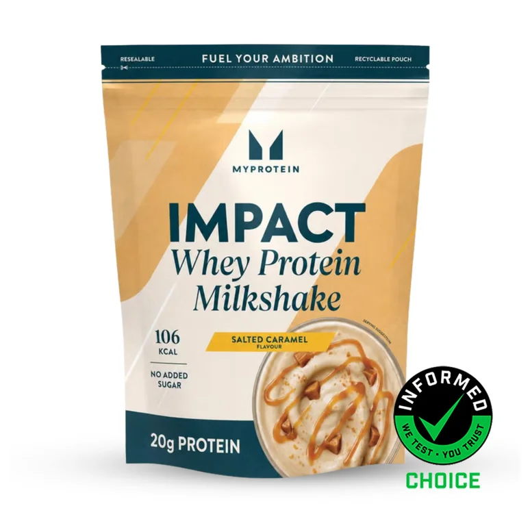 Impact Whey Protein Milkshake - 870G - 30servings - Salted Caramel