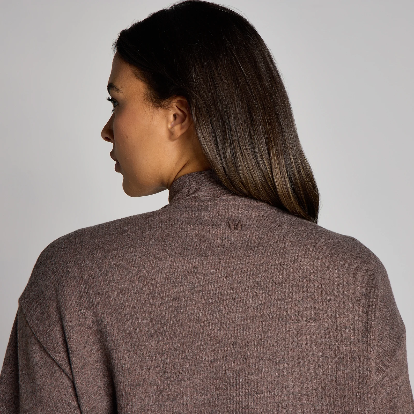 MP Women's Soft Touch Zip Through Bomber Jacket - Cocoa Marl - XS Image 4