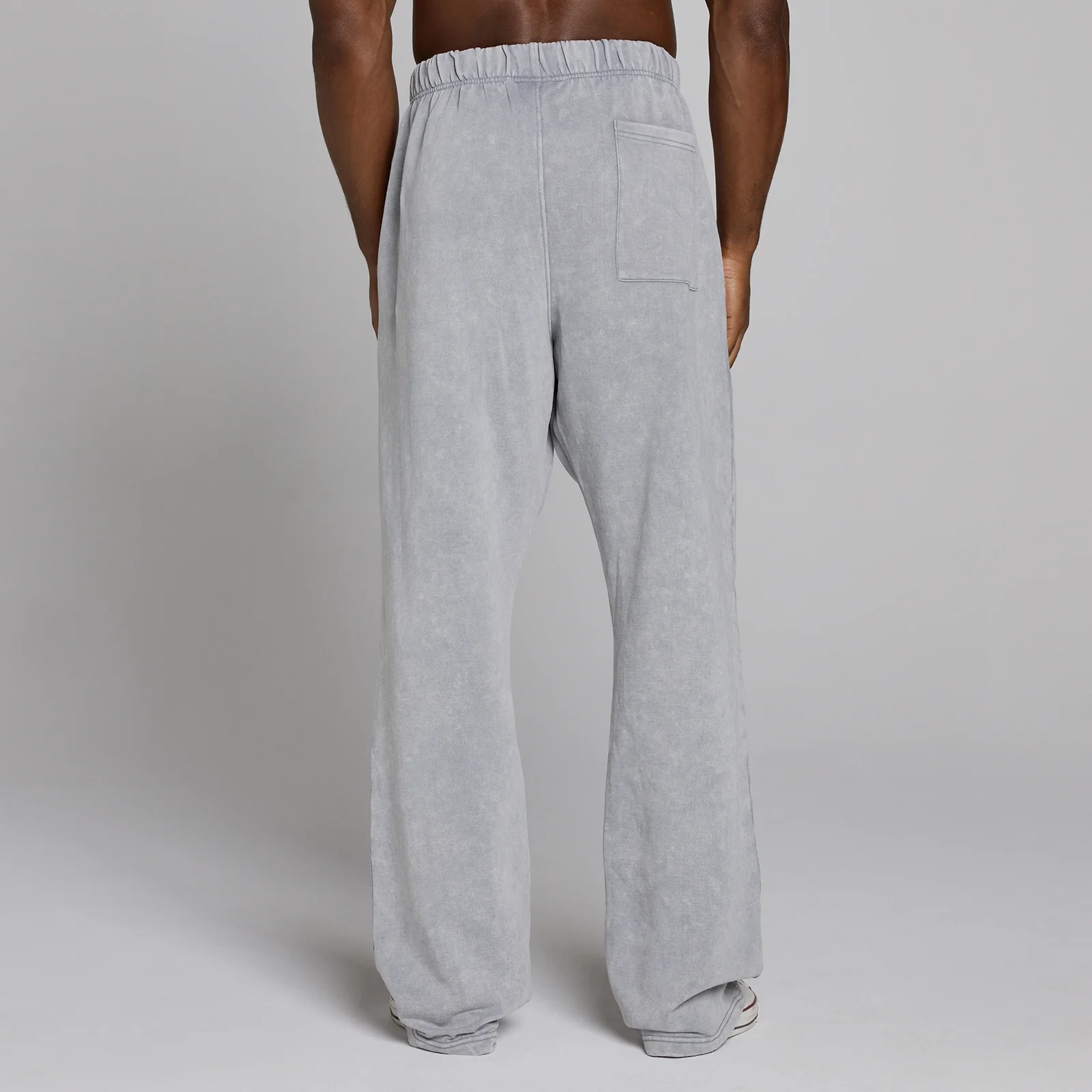 MP X Gold's Men's Washed Graphic Oversized Joggers - Steel Blue - L Image 4